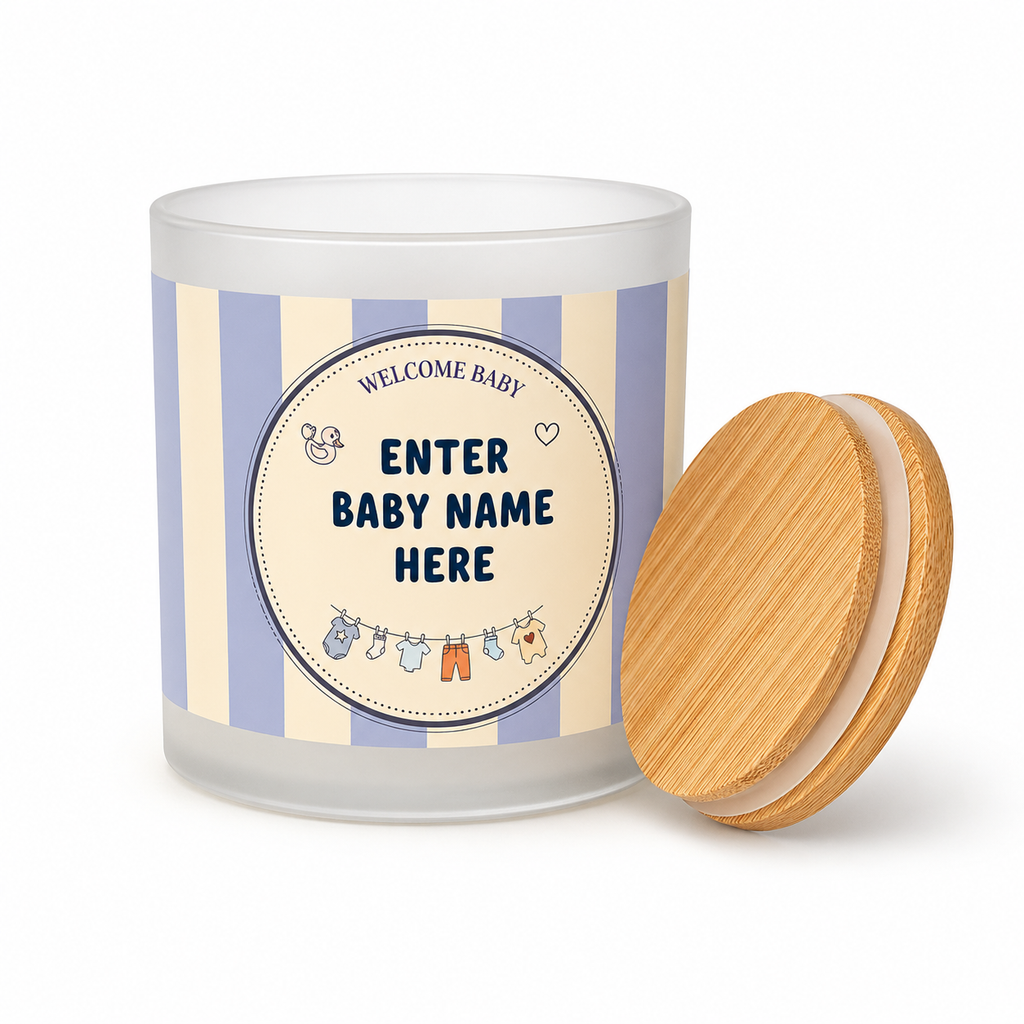 Custom Candle Label Add-On | Personalized Luxury Candle Design – $2 per Candle