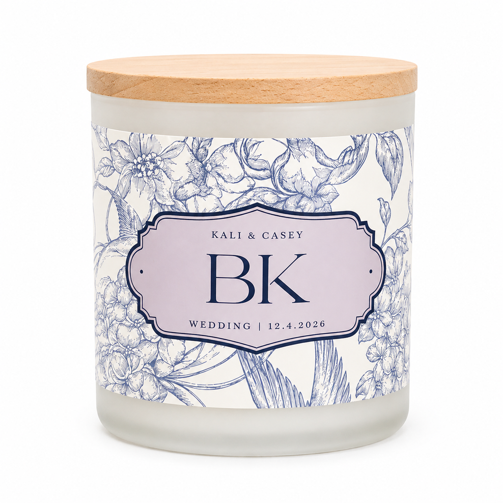 Custom Candle Label Add-On | Personalized Luxury Candle Design – $2 per Candle