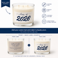 Custom Candle Label Add-On | Personalized Luxury Candle Design – $2 per Candle