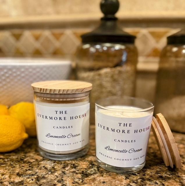 Evermore House 12 oz candle clean burning coconut soy